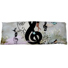 Dancing On A Clef Body Pillow Case (Dakimakura)