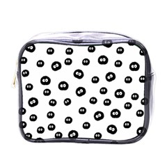 Totoro - Soot Sprites Pattern Mini Toiletries Bag (one Side) by Valentinaart