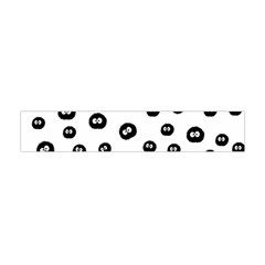 Totoro - Soot Sprites Pattern Flano Scarf (mini) by Valentinaart