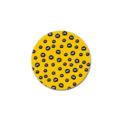 Totoro - Soot Sprites Pattern Golf Ball Marker by Valentinaart