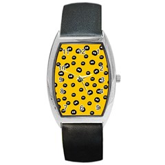 Totoro - Soot Sprites Pattern Barrel Style Metal Watch by Valentinaart