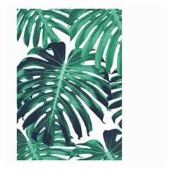 Green Monstera leaves Small Garden Flag (Two Sides)