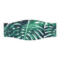 Green Monstera leaves Stretchable Headband