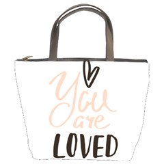 You Are Loved Bucket Bag by alllovelyideas