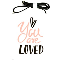 You Are Loved Shoulder Sling Bag by alllovelyideas