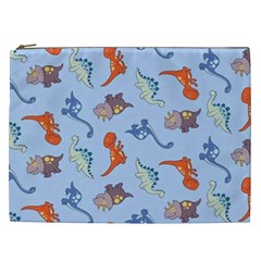 Dinosaurs - Baby Blue Cosmetic Bag (xxl) by WensdaiAmbrose