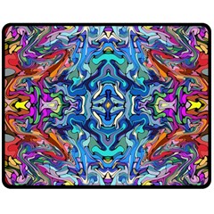 Ml 93 Double Sided Fleece Blanket (medium)  by ArtworkByPatrick