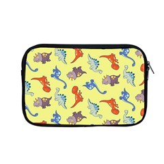 Dinosaurs - Yellow Finch Apple Macbook Pro 13  Zipper Case by WensdaiAmbrose