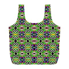 Ml 96 1 Full Print Recycle Bag (l) by ArtworkByPatrick