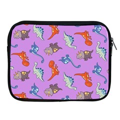 Dinosaurs - Violet Apple Ipad 2/3/4 Zipper Cases by WensdaiAmbrose