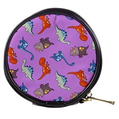 Dinosaurs - Violet Mini Makeup Bag by WensdaiAmbrose