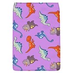 Dinosaurs - Violet Removable Flap Cover (L) Front