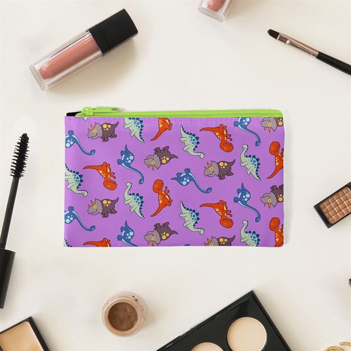 Dinosaurs - Violet Cosmetic Bag (XS)