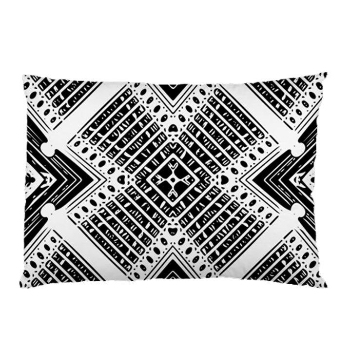 Pattern Tile Repeating Geometric Pillow Case (Two Sides)