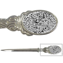 Flames Fire Pattern Digital Art Letter Opener by Pakrebo