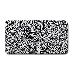 Flames Fire Pattern Digital Art Medium Bar Mats by Pakrebo