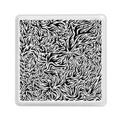 Flames Fire Pattern Digital Art Memory Card Reader (square) by Pakrebo