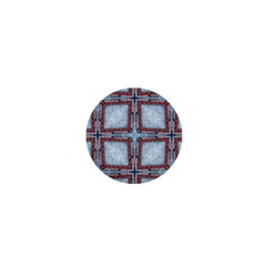 Pattern Cross Geometric Shape 1  Mini Buttons by Pakrebo