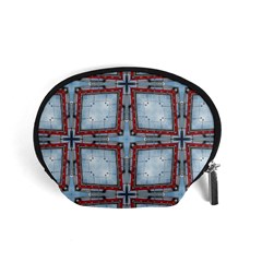 Pattern Cross Geometric Shape Accessory Pouch (small) by Pakrebo