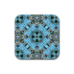 Iphone Background Wallpaper Rubber Coaster (Square) 