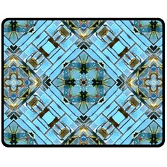 Iphone Background Wallpaper Double Sided Fleece Blanket (Medium) 