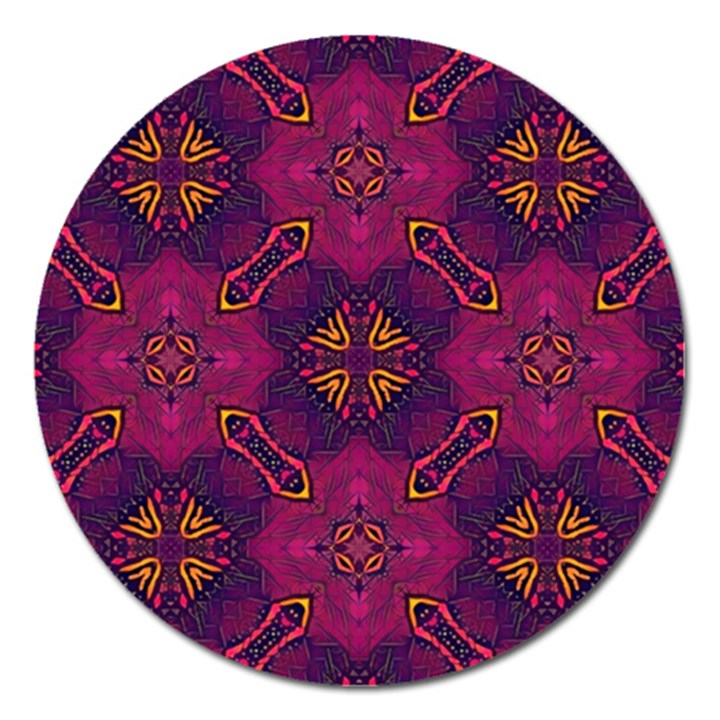 Backdrop Background Cloth Colorful Magnet 5  (Round)