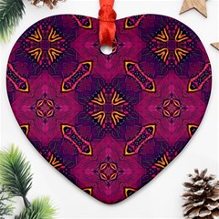 Backdrop Background Cloth Colorful Heart Ornament (two Sides) by Pakrebo