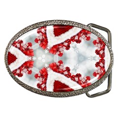 Christmas Background Tile Gifts Belt Buckles by Pakrebo