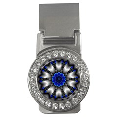 Kaleidoscope Abstract Round Money Clips (cz)  by Pakrebo