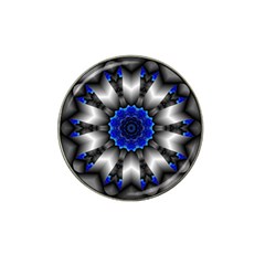 Kaleidoscope Abstract Round Hat Clip Ball Marker by Pakrebo