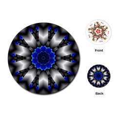 Kaleidoscope Abstract Round Playing Cards (round)