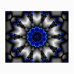 Kaleidoscope Abstract Round Small Glasses Cloth (2-side)