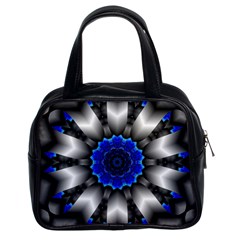 Kaleidoscope Abstract Round Classic Handbag (two Sides) by Pakrebo