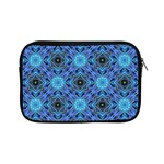 Blue Tile Wallpaper Texture Apple iPad Mini Zipper Cases Front