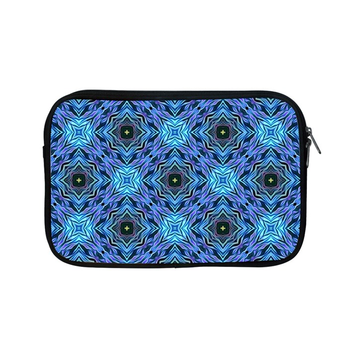 Blue Tile Wallpaper Texture Apple iPad Mini Zipper Cases