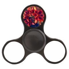 Red Lillies Bloom Flower Plant Finger Spinner by Pakrebo