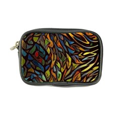 Stained Glass Window Glass Colorful Coin Purse by Pakrebo