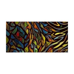 Stained Glass Window Glass Colorful Yoga Headband by Pakrebo