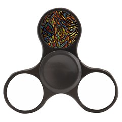 Stained Glass Window Glass Colorful Finger Spinner by Pakrebo