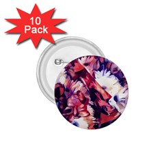 Flowers Bouquets Vintage Pop Art 1.75  Buttons (10 pack)