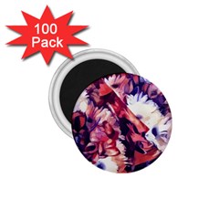 Flowers Bouquets Vintage Pop Art 1.75  Magnets (100 pack) 