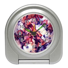 Flowers Bouquets Vintage Pop Art Travel Alarm Clock