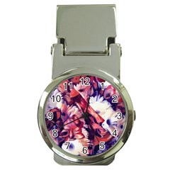 Flowers Bouquets Vintage Pop Art Money Clip Watches