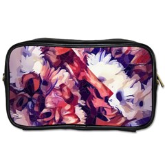 Flowers Bouquets Vintage Pop Art Toiletries Bag (One Side)