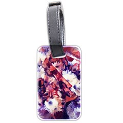 Flowers Bouquets Vintage Pop Art Luggage Tags (Two Sides)