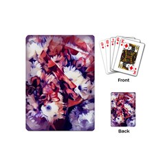 Flowers Bouquets Vintage Pop Art Playing Cards (Mini)