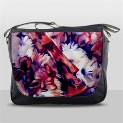 Flowers Bouquets Vintage Pop Art Messenger Bag