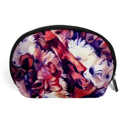 Flowers Bouquets Vintage Pop Art Accessory Pouch (Large)