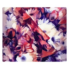 Flowers Bouquets Vintage Pop Art Double Sided Flano Blanket (Small) 