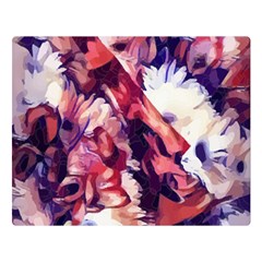 Flowers Bouquets Vintage Pop Art Double Sided Flano Blanket (Large) 